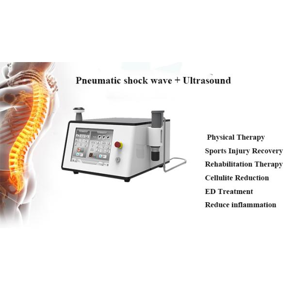 Multifunctional Shockwave Physiotherapy Machine 2 In 1 Sports Injury Recovery Machine