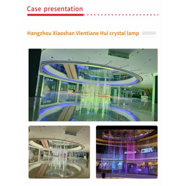 Indoor Outdoor Crystal 3D Pixel Light Festival Decorative Lights Waterproof IP65