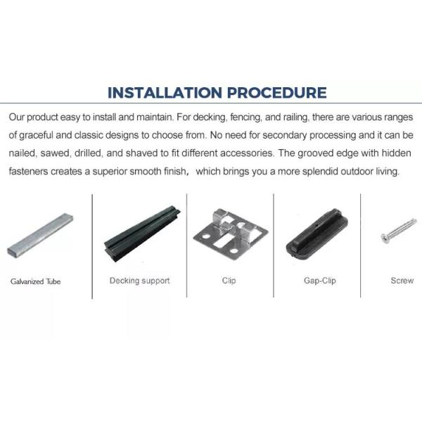 Wood Plastic Composite Wood Exterior Wall Panel WPC Wall Cladding PE Co Extrusion