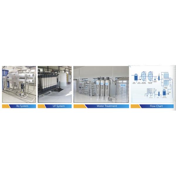 Long Warranty Liquid Filling Machine RO Water Treatment 1000-8000l / H Capacity