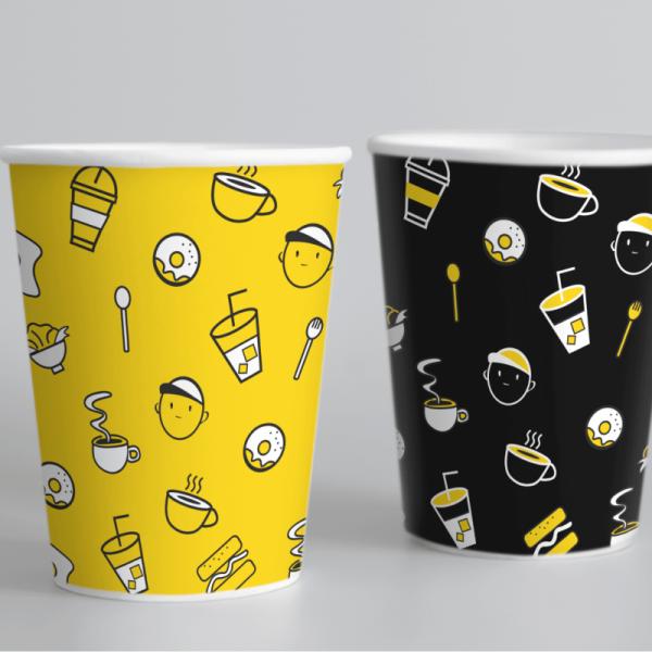 Customizable Clay Coated Paper For Vibrant Printed Coffee Cup Designs