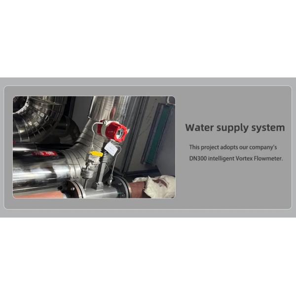 DN15-DN1000 Vortex Flow Meter Karman Principle Gas Liquid Steam Sensor