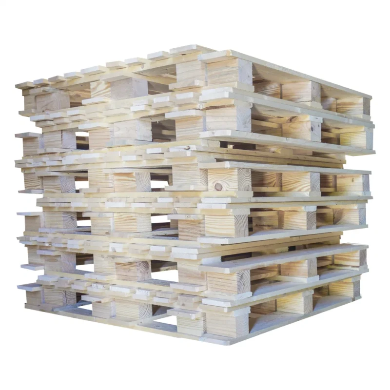Factory Direct Supply of Pine Wood Pallet Warehouse Pad Storage Moisture-Proof Wood Pallet