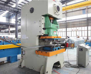 Upright Sheet Metal Forming Machine , Gutter Roll Forming Machine Gear Box