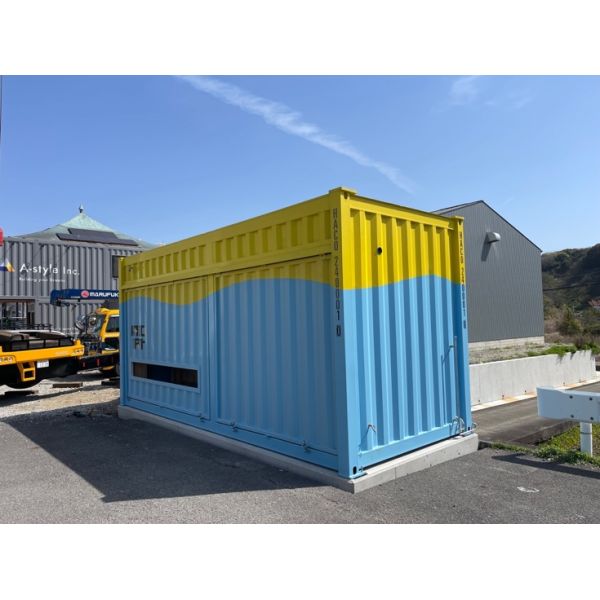 Prefabricated Container Activity House Mobile Commercial Coffee Shop with Electric Push Rods and Circuits