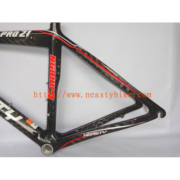 RB-NT11bicycle parts carbon frame 12k carbon 48cm cycling road frame(red and black)