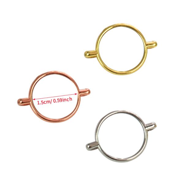 Metal DIY Printed Sublimation Watchband Decorative Buckle Heat Transfer Zinc Alloy Watchband Accessories