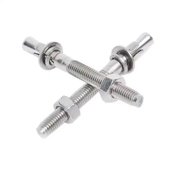 Coarse Thread Countersunk Carriage Bolts M6 With 12mm Thread Length