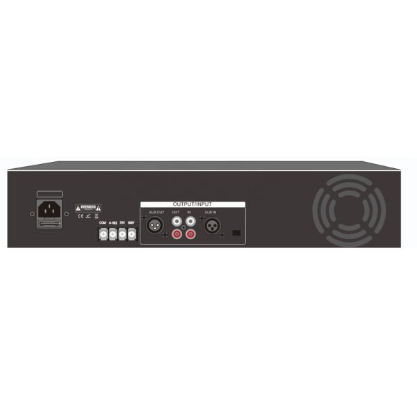 240W Broadcast Power Amplifier High Power Amplifier For Hotel Office Restaurant PA System