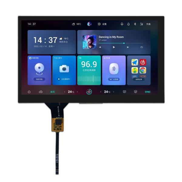 LVDS interface 7 Inch TFT LCD Touch Screen 1024x600 IPS Full Viewing Angle with CTP