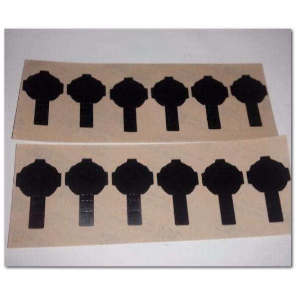 High Temperature Resistance PET Double sided Tape , Black Double Faced Adhesive Tape 17.9~120 oC