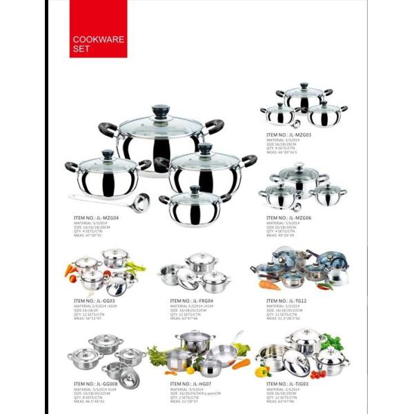 korean stainless steel cookware set,cooking pot,stockpot