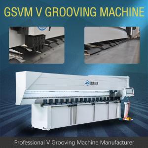 Buy cheap CE V Groove Cutting Machine Metal Curtain Wall Panel Horizontal V Cutting Machine product