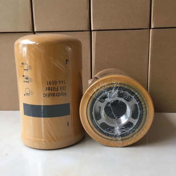 144-6691 Hydraulic Oil Filter Featuring NBR Seal Compatible E3054 C4 4 E3054b Engine