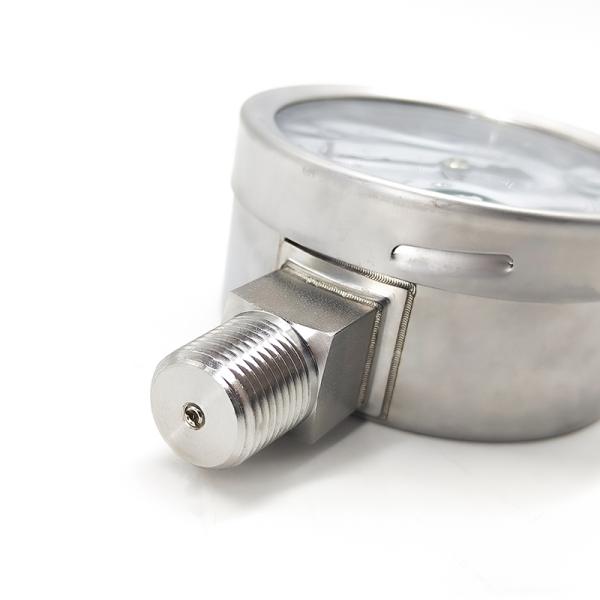 100MM High Precision Pressure Gauge Stainless Steel Bourdon Tube Type Pressure Gauge