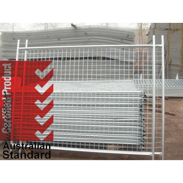 Industrial Removable Yard Fence Temp Fence Panels 2100mm X 2400mm Standard
