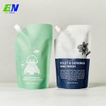 China Eco Friendly 100% Recyclable Double PE Spout Pouch Refill Liquid Packaging Bag for sale
