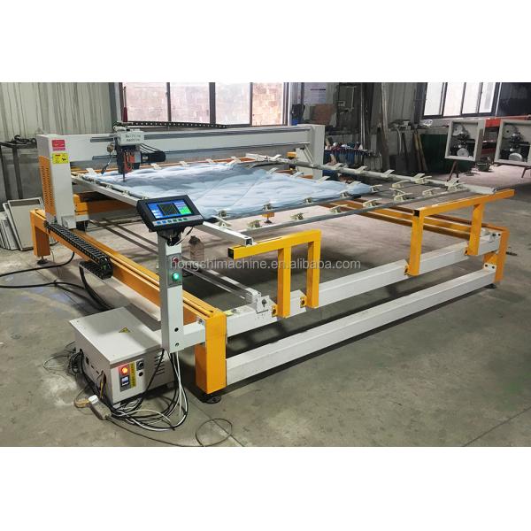 Continuous Type Single Head Quilting Leather Embroidery Machine Fiber Cotton Quilt Cover Core Making Machine