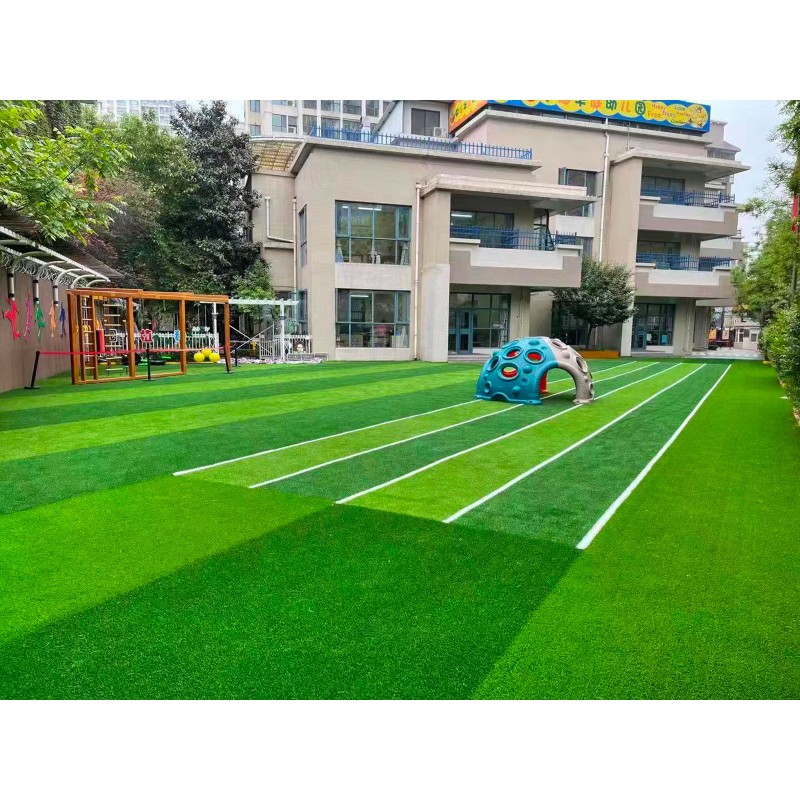 25mm Eco-Friendly Synthetic Turf | High-Density Kindergarten Grass