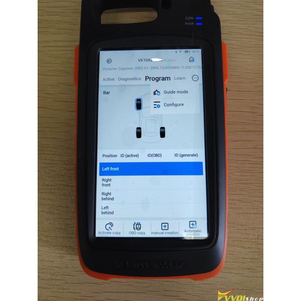 key tool max pro tpms function