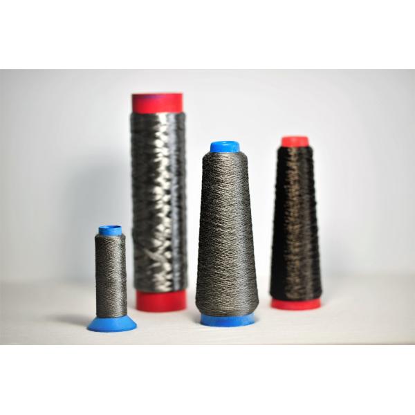 Silver Rustproof 2um Diameter Titanium Fiber SGS Approved