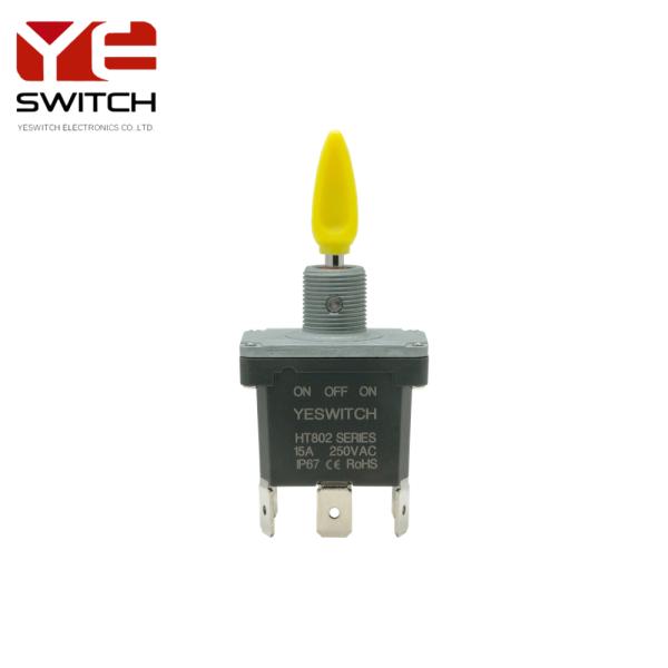 IP68 Rating Waterproof Industrial Toggle Switch For High-altitude Engineering Vehicle