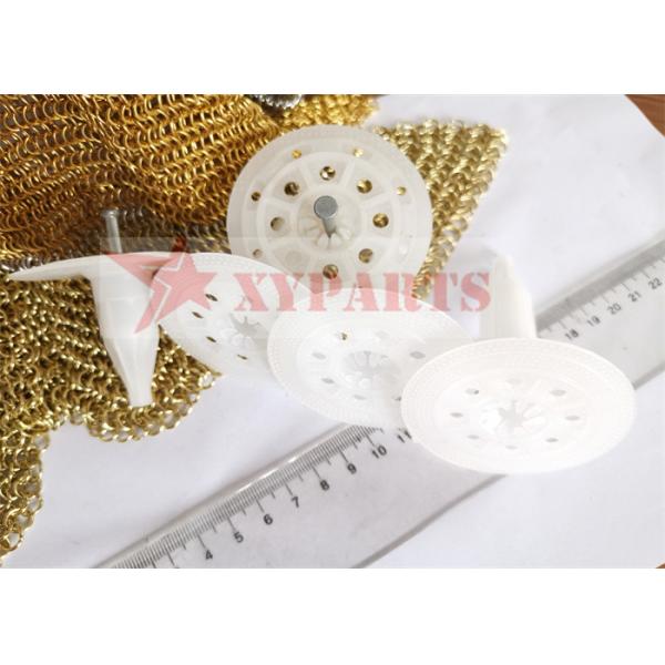 M10 Insulation Fasteners 60MM Round Washer Plastic Insulation Anchors