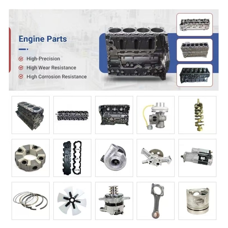 C6.4 Engine Full Gasket Kit Leak Proof For E320D Excavator