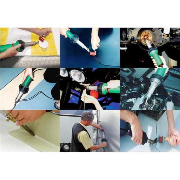 Split-type hot air plastic welding gun, 1600W hot air gun for PP/PE pearl wool weld
