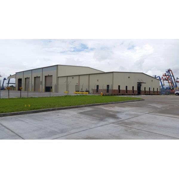 Q355B Steel Structure Building Prefabricated Construction Workshop With AiSi Standard