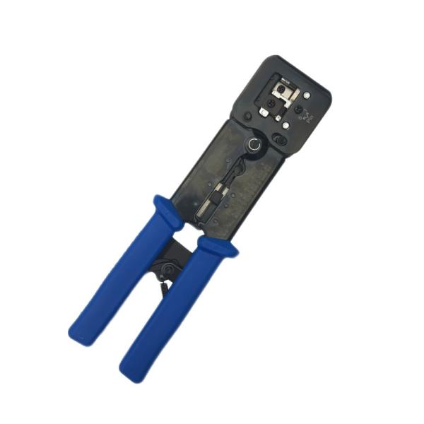 Kico Network Electronic Tools RJ11/RJ45 6P8P Modular Connectors Plug tool,Modular Plug Crimping Tool with Holes