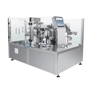 Eight Station Powder Pouches Packing Machine Multipurpose With Screw