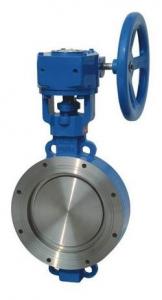 Stainless Steel RFJ Flanged Valve with  Worm Gear Actuator NPS 2-48 Class150-300