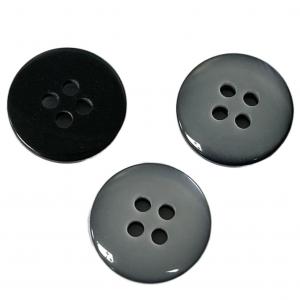 Buy cheap Recycled Plastic Shirt Buttons 4 Holes Silver Color Use On Shirt Blouses product