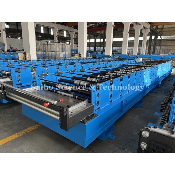 Automatic Drive Roofing Panel Forming Machine 20m/Min For Roofing 0.3-0.8mm Thickness