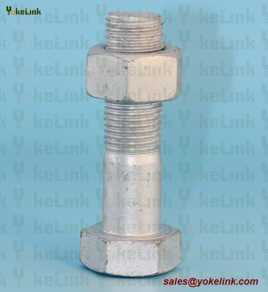 1-1/2" ASTM F3125 Grade A325 Hot Dipped Galvanized Steel Structural Bolt w/A563 DH Nut & F436 Washer