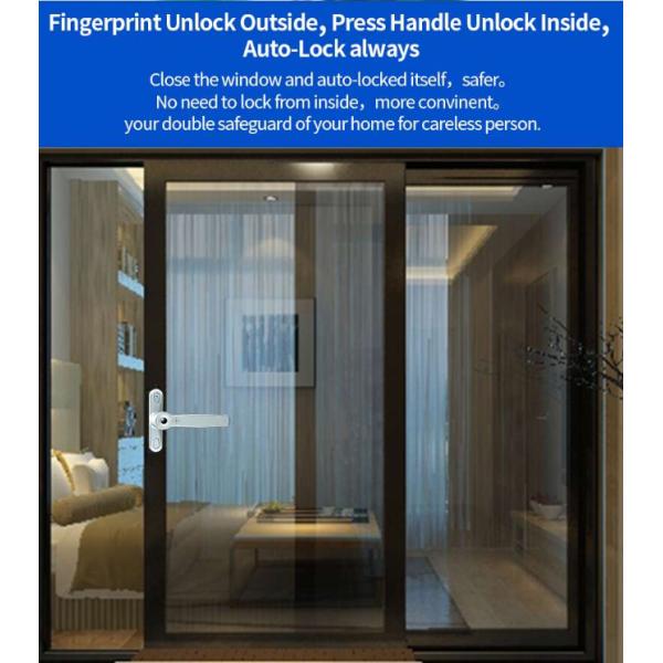 Fingerprint Sliding Window Lock