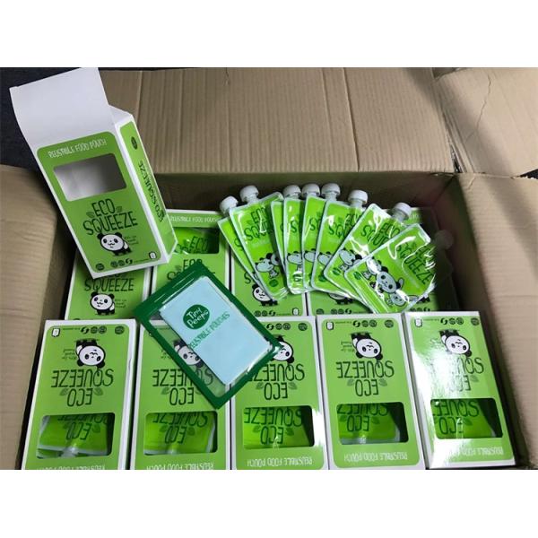 Customizable Glossy Matte Liquid Spout Pouch For Food Packaging Wholesale