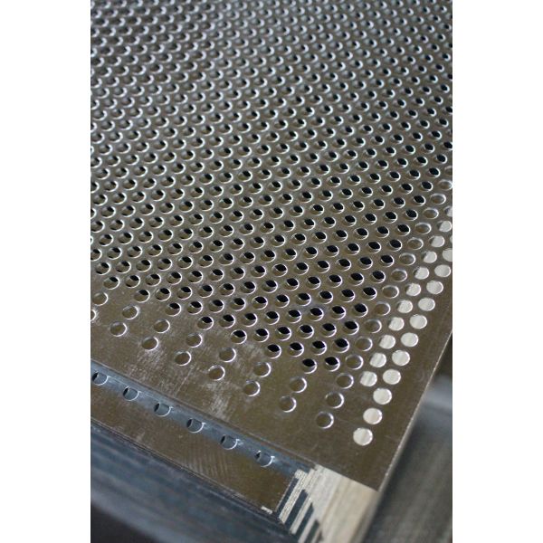 304 Stainless Steel Perforated Steel Grating For Grain Screening
