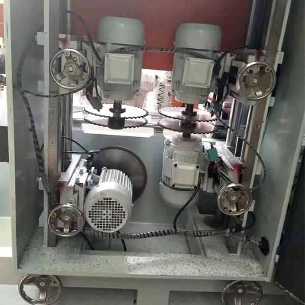 End Milling Aluminum Window Door Machine Four Axis 2.2 Kw *2