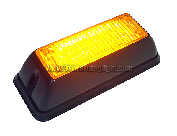 (VS-728) LED Grill light, 6 X 1W LEDs, 12VDC, Waterproof, 18 flash patterns