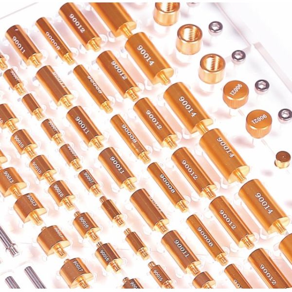 Vision Machine Fixture Kit – Includes M3/M4 Screws, Packing Plate & Carry Case