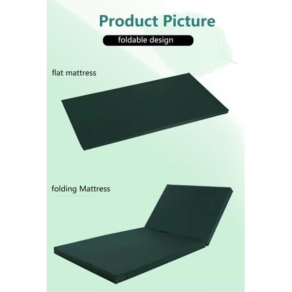 Medical Folding Home Hospital Bed Mattress Water Resistant Eco Friendly