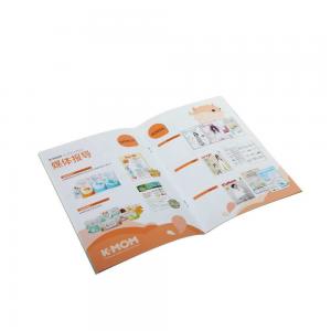 China Saddle Stitch Soft Cover Book Printing For Corporate Brochure on sale