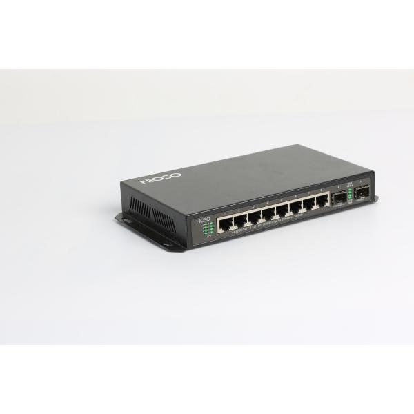 8 10/100/1000M RJ45 2 1000M SFP Ports Gigabit Ethernet Switch 10 Ports
