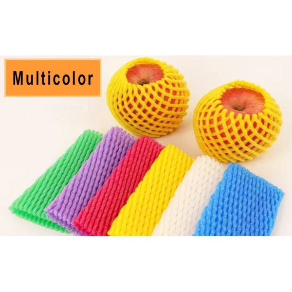 Fruit Foam Mesh Wrap Premium Quality Eco-Friendly Polyethylene Foam Fruit Nets For Fresh Produce Protective Packaging Agriculture Storage Shockproof