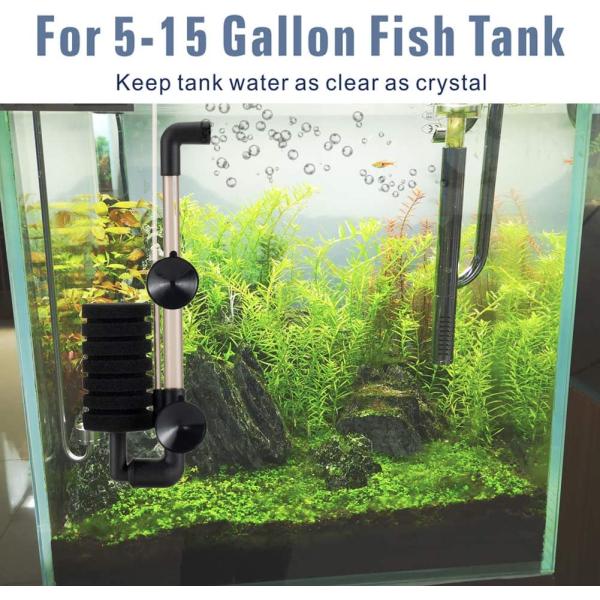 Turtle Sponge Filter Air Pump For 10 Gallon Tank