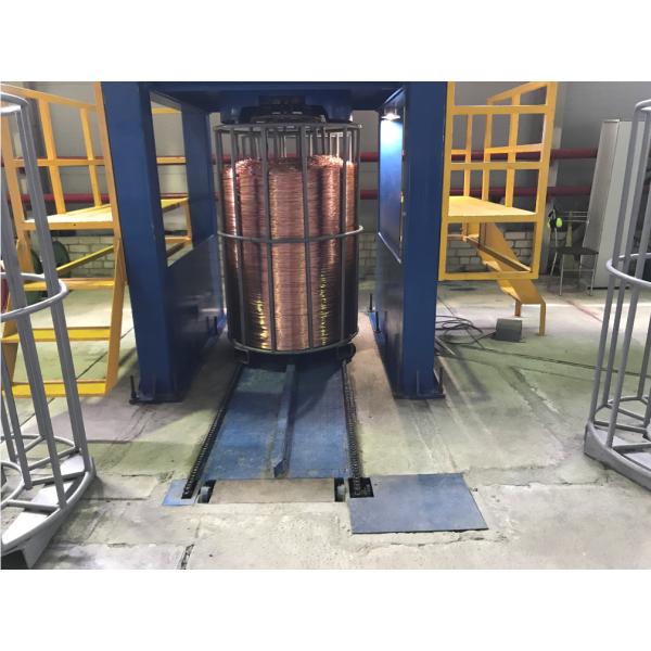 450mm Capstan Copper Wire Making Machine 280KW With Continuous Annealer