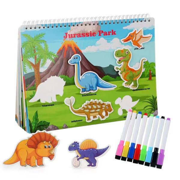 Hot Stamping Hard Cover Book Printing For Kids Educational Montessori Book ODM