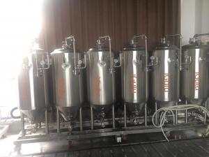 Buy cheap 316L Stainless Steel Beer Fermenter , Ss Brewing Conical Fermenter With Jacket product